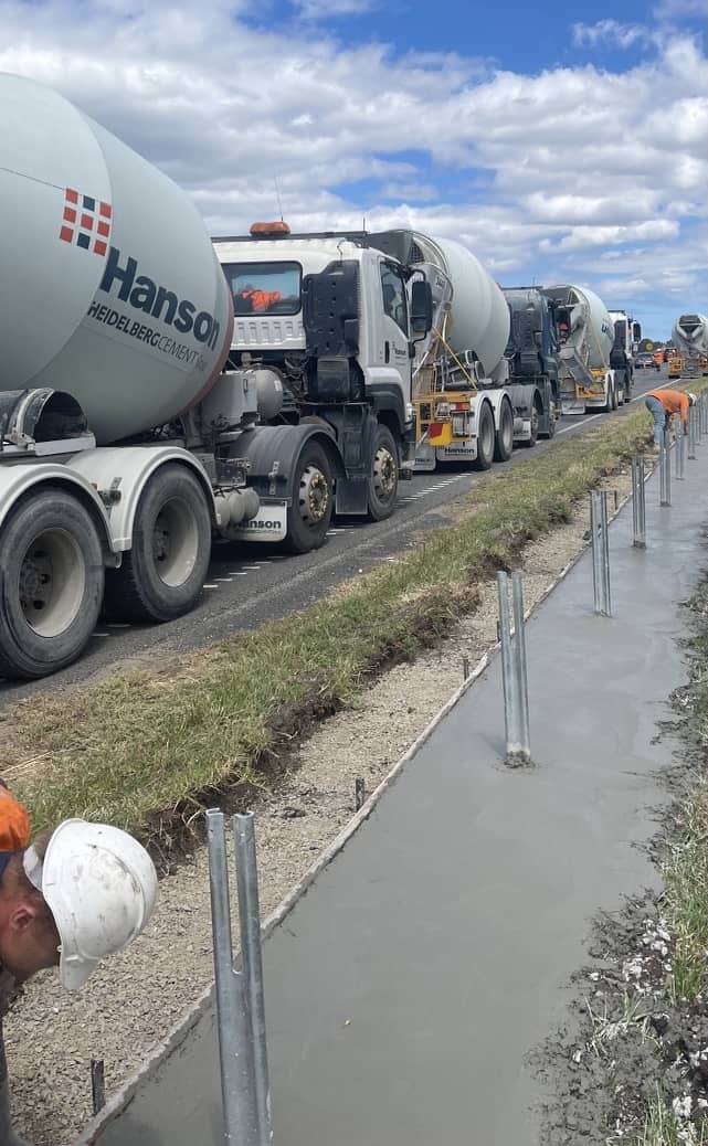 Construction For Shared User Paths Kerbs And Crossovers